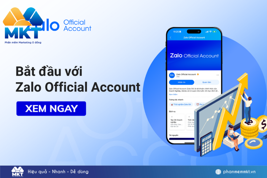 Zalo Official Account (Zalo OA) giúp bạn chăm sóc và kết nối khách hàng tốt hơn nhờ khả năng gửi tin nhắn hàng loạt Cách tăng tương tác trên Zalo